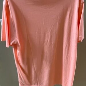 Lands End peach t-shirt size large/tall.
